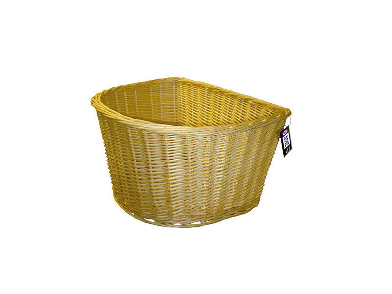 Adie 16' D Shape Wicker Basket click to zoom image