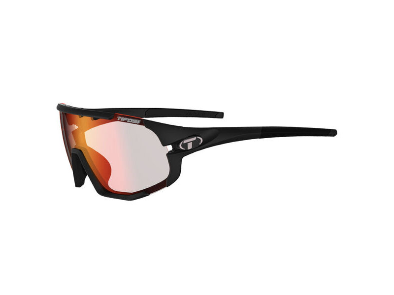 Tifosi Optics Sledge Fototec Single Lens Sunglasses Matte Black click to zoom image
