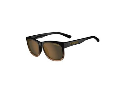 Tifosi Optics Swank Xl Single Polarized Lens Sunglasses Brown Fade