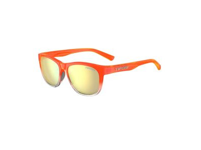 Tifosi Optics Swank Single Lens Sunglasses Orange Rush/Smoke Yellow