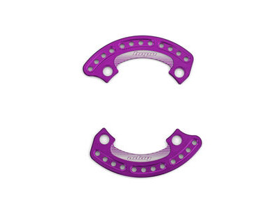 Hope Tech 1/4 Bash Plate 104mm Pair 32T Purple  click to zoom image