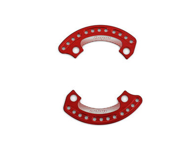 Hope Tech 1/4 Bash Plate 104mm Pair 32T Red  click to zoom image