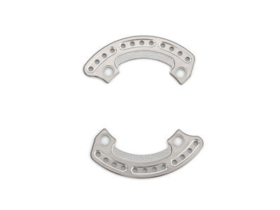 Hope Tech 1/4 Bash Plate 104mm Pair 32T Silver  click to zoom image