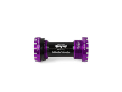 Hope Tech Bottom Bracket Stainless Road 24mm Stainless Road Purple  click to zoom image
