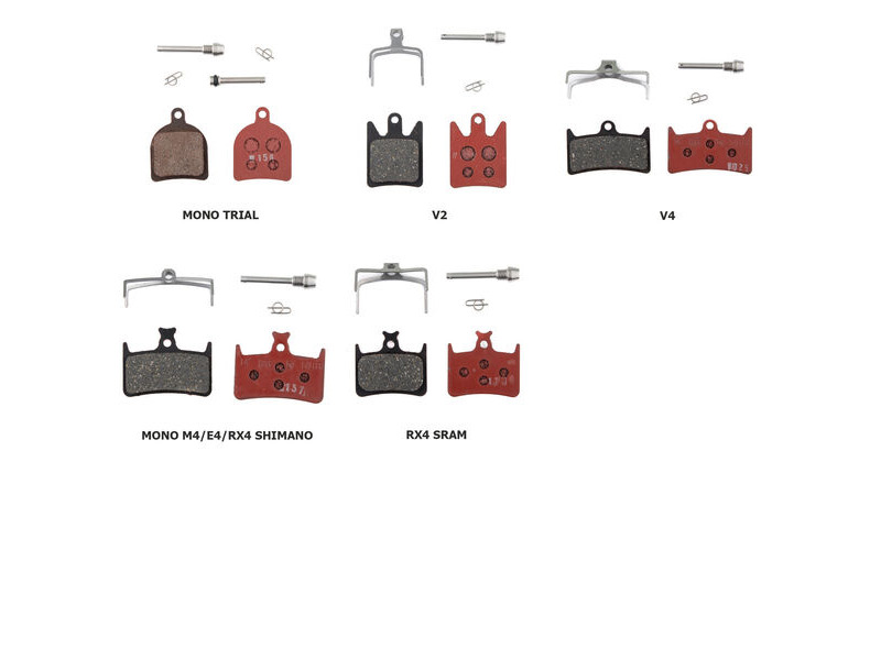Hope Tech MONO Trial BRAKE PADS Standard click to zoom image