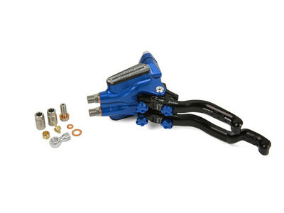 Hope Tech DUO Master Cylinder Complete L/H LEFT HAND TECH 3 DUO Blue  click to zoom image