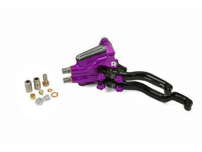 Hope Tech DUO Master Cylinder Complete R/H RIGHT HAND TECH 3 DUO Purple  click to zoom image