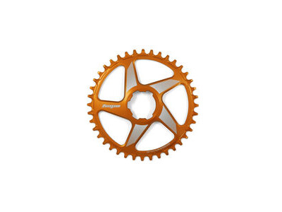Hope Tech Spiderless RX ChainRing 38T SPIDERLESS RX Orange  click to zoom image