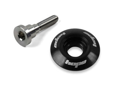 Hope Headset Top Cap (Black) and Bolt