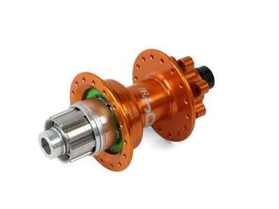 Hope Tech DH PRO 4 Rear 142mm 12mm Hope Freehub Orange  click to zoom image