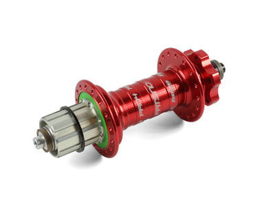 Hope Tech PRO 4 Fatsno Rear 170mm QR Hope Freehub Red  click to zoom image