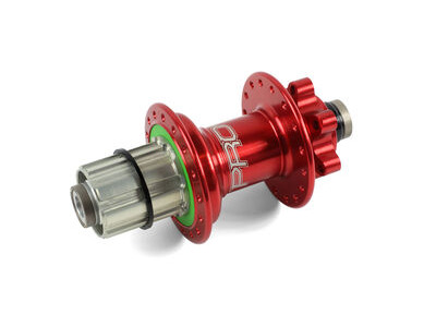 Hope Tech PRO 4 Rear 135mm 10mm Hope Freehub Red  click to zoom image