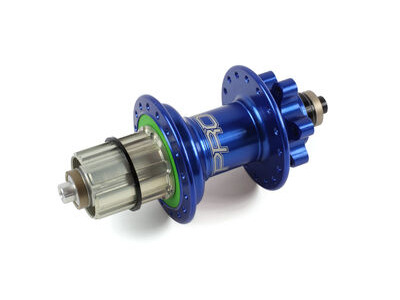 Hope Tech PRO 4 Rear 135mm QR Hope Freehub Blue  click to zoom image