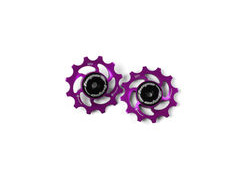 Hope Tech 12T Jockey Wheels Pair 12T Purple  click to zoom image