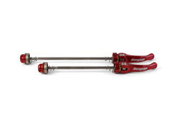 Hope Tech Quick Release Skewer Pair 135 PAIR MTB Red  click to zoom image