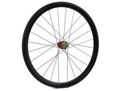 Hope Tech Rear RD40 Carbon RS4 CL Campagnolo Freehub Red  click to zoom image