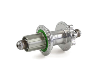 Hope Tech PRO 4 Rear 32H  135mm - 10mm bolt-in 32H Shimano Alloy HG Freehub Silver  click to zoom image