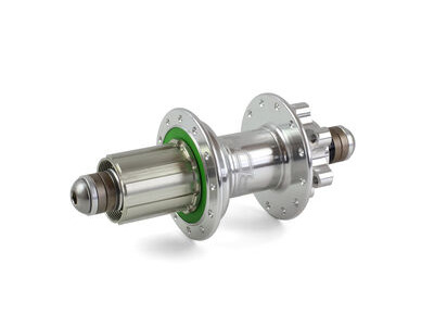 Hope Tech PRO 4 Rear 32H  135mm - 10mm bolt-in 24H Shimano Alloy HG Freehub Silver  click to zoom image