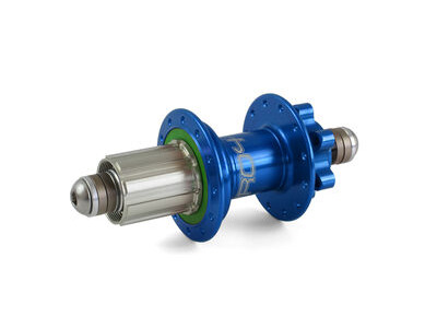 Hope Tech PRO 4 Rear Hub 135mm - 10mm bolt-in 24 H Shimano Alloy HG Freehub Blue  click to zoom image