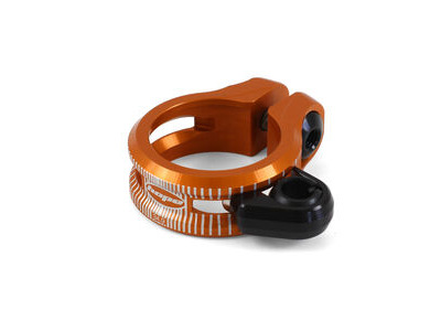 Hope Tech Dropper Seat Clamp - Black  Orange  click to zoom image