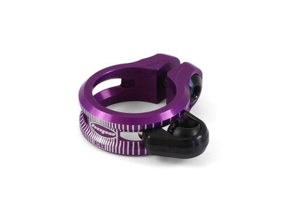 Hope Tech Dropper Seat Clamp - Black  Purple  click to zoom image