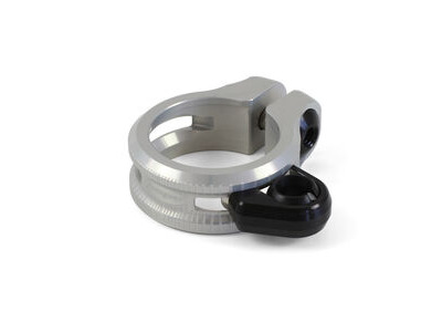 Hope Tech Dropper Seat Clamp - Black  Silver  click to zoom image