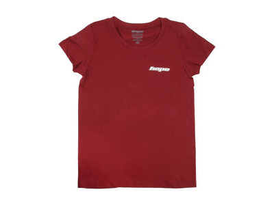 Hope Tech T-Shirt - Womens - Burgundy Hub Design