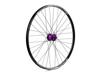 Hope Tech Front Wheel - 27.5 XC - Pro 4 32H 27.5 - 100mm Purple  click to zoom image