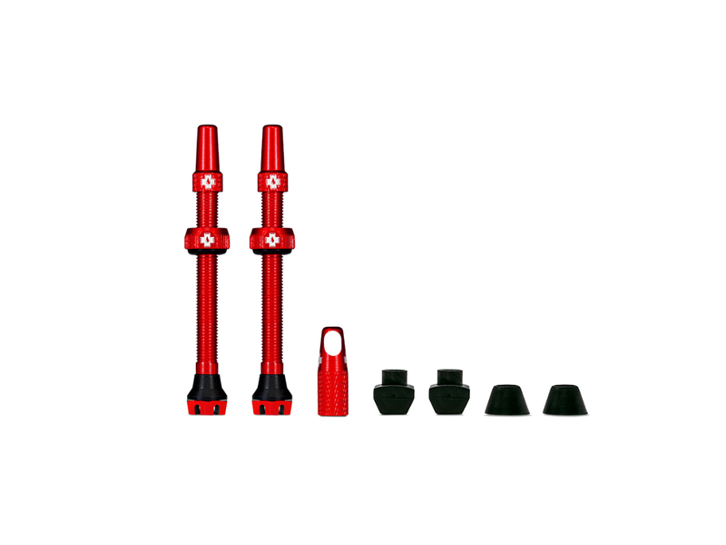 Muc-Off Tubeless Valve Kit 44mm/Red v2 click to zoom image