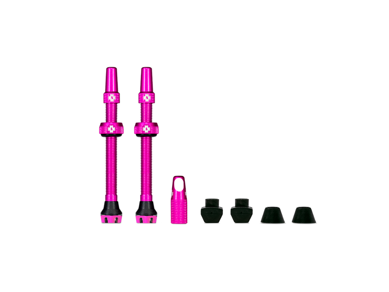 Muc-Off Tubeless Valve Kit 44mm/Pink v2 click to zoom image