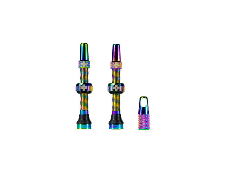 Muc-Off Tubeless Valves/44mm/Iridescent v2 click to zoom image