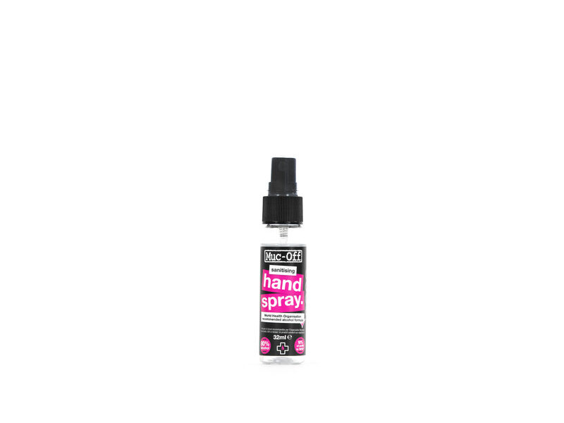 Muc-Off Sanitising Hand Spray 32ml click to zoom image