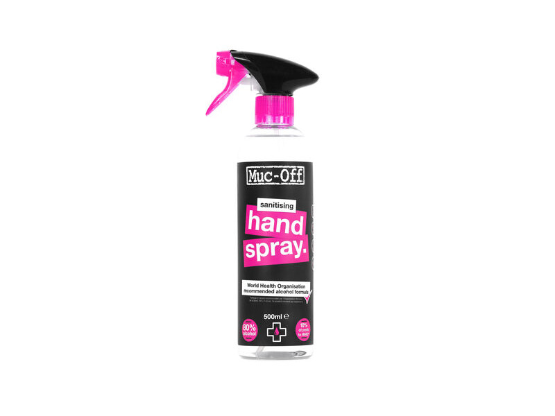 Muc-Off Sanitising Hand Spray 500ml click to zoom image