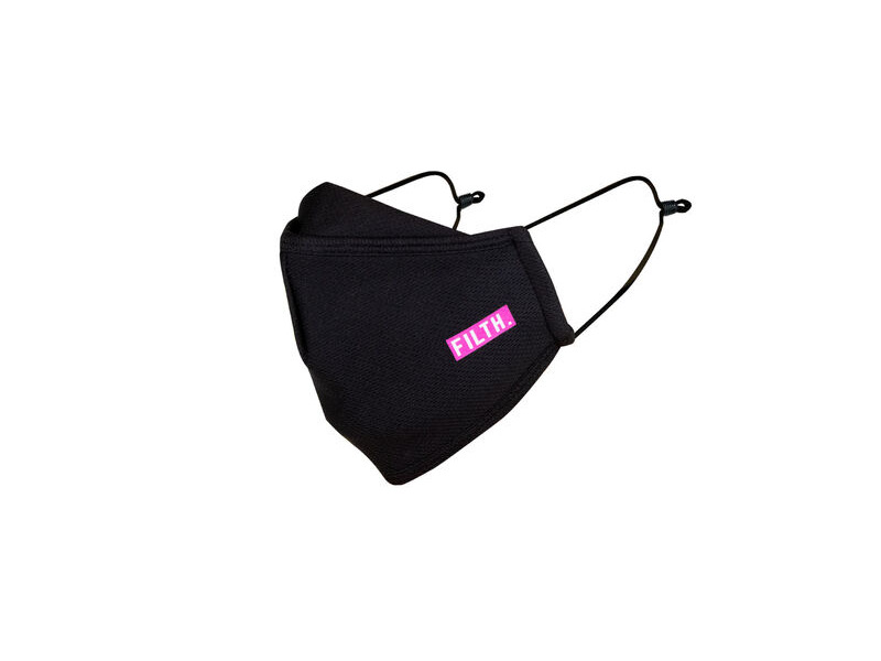 Muc-Off Reusable Face Mask Black click to zoom image