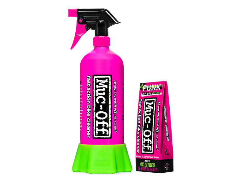 Muc-Off Bottle for Life + 4L Punk Powder Bike Cleaner click to zoom image