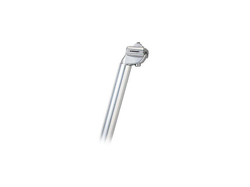 Reflex Alloy 350mm Offset Seatpost - Silver click to zoom image