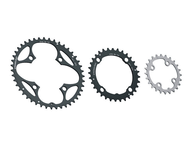 Stronglight 104PCD Type XC 7075 Series 4-Arm MTB Chainrings 44T click to zoom image