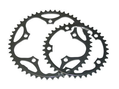 Stronglight 130PCD Type S 5083 Series Shimano 5-Arm Road Chainrings in Black 38T