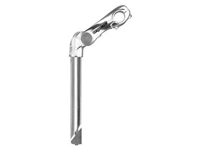 Ergotec Kobra Vario Adjustable Quill Stem in Silver 22.2mm