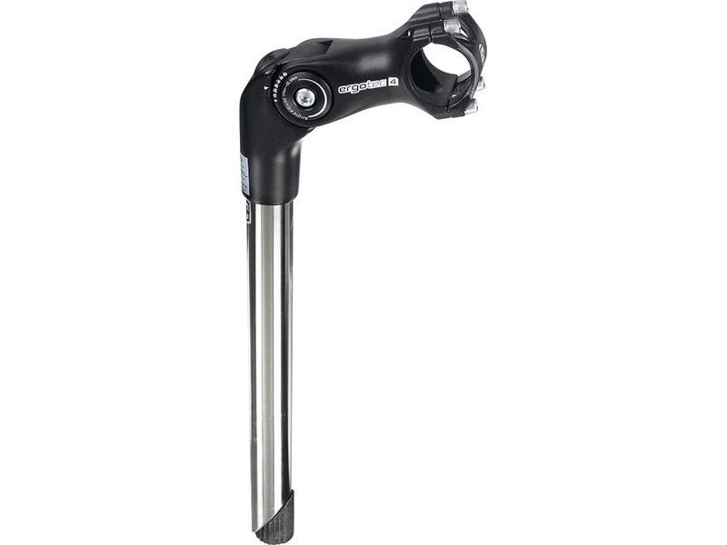 Ergotec Octopus 2 Tube Adjustable Quill Stem in Black 31.8mm click to zoom image