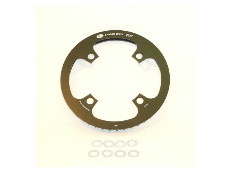 Gates Carbon Drive Chain Ring - CDC 46T with Guard click to zoom image