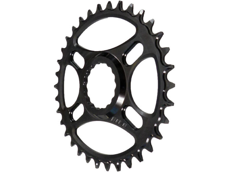 Pilo Narrow Wide CNC Chainring Race Face Cinch Direct fitting Black Hard Anodized click to zoom image