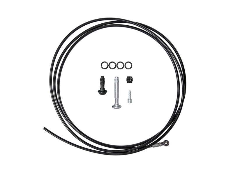 Magura Disc brake tubing for MT4 to MT TRAIL SL, black click to zoom image