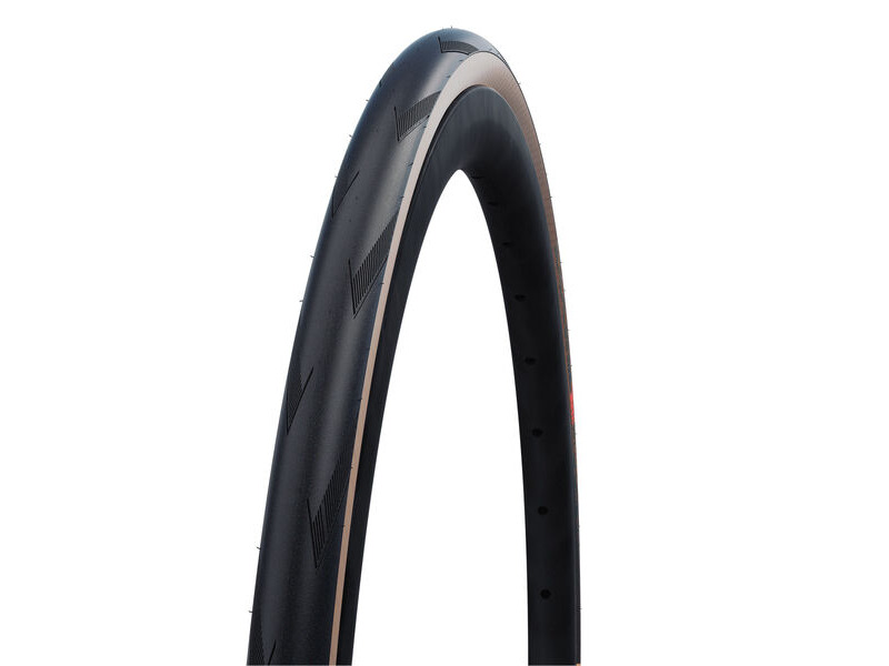 Schwalbe Schwalbe Pro One TLE Addix-Race Evolution V-Guard Super Race Tyre in Trans/Skin (Folding) 700 x 30mm click to zoom image