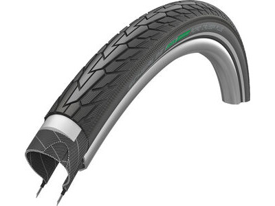 Schwalbe Road Cruiser Plus Active-Line Tyre in Black/Reflex (Wired) 26 x 1.75"
