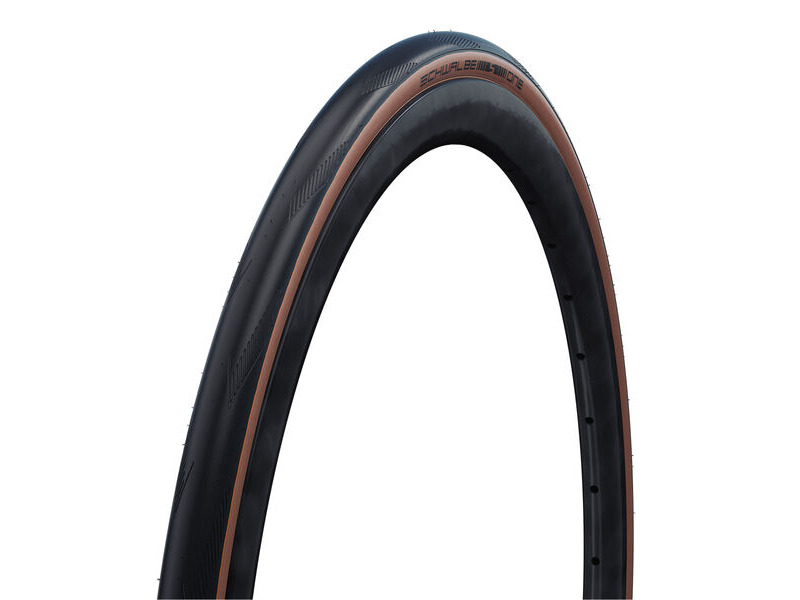 Schwalbe One RaceGuard TLE Addix Road Race Tyre in Bronze (Folding) 700 x 25mm click to zoom image