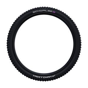 Schwalbe Tacky Chan Super Downhill Ultra-Soft TLE MTB Tyre in Black 27.5 x 2.40" (Folding) click to zoom image