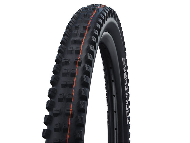 Schwalbe Tacky Chan Super Gravity Soft TLE MTB Tyre in Black 27.5 x 2.40" (Folding) click to zoom image