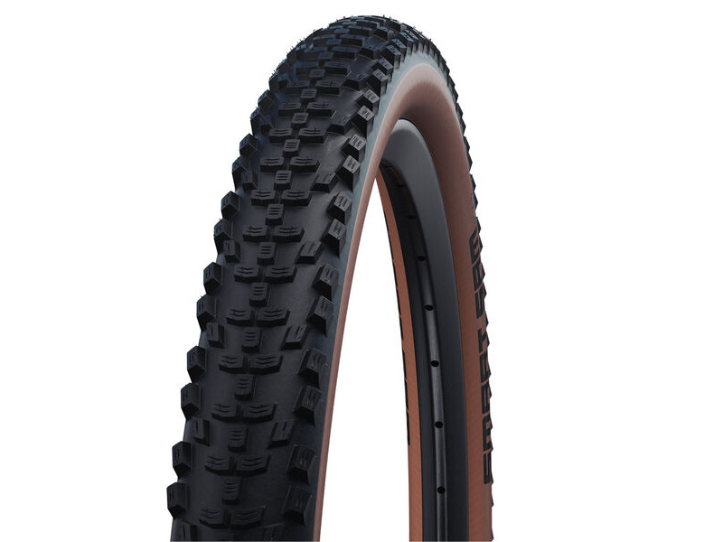 Schwalbe Smart Sam '24 Performance Tyre in Black/Bronze (Wired) 27.5 x 2.25"" click to zoom image