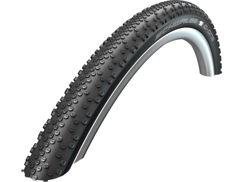 Schwalbe G-One Bite Evolution TL-Easy OneStar Tyre in Black (Folding) 700 x 45mm click to zoom image